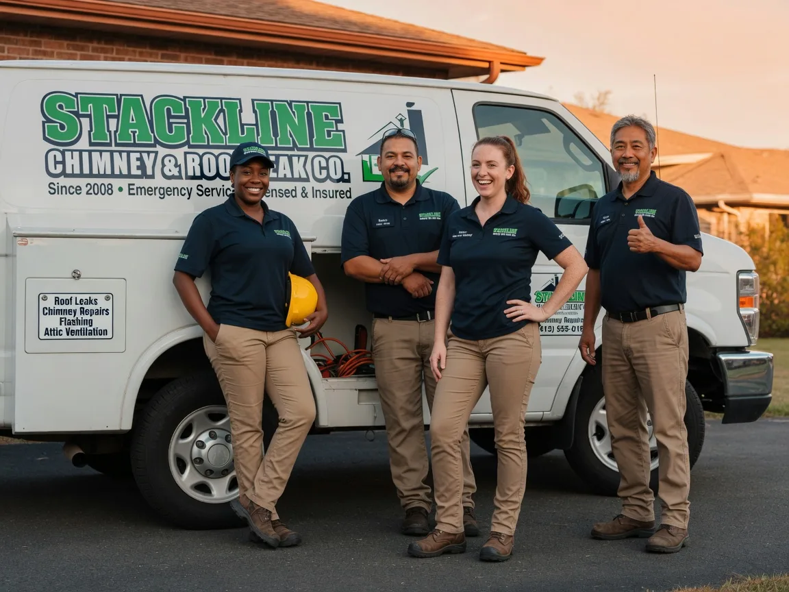 Chimney flashing repair company in Farmington, NY